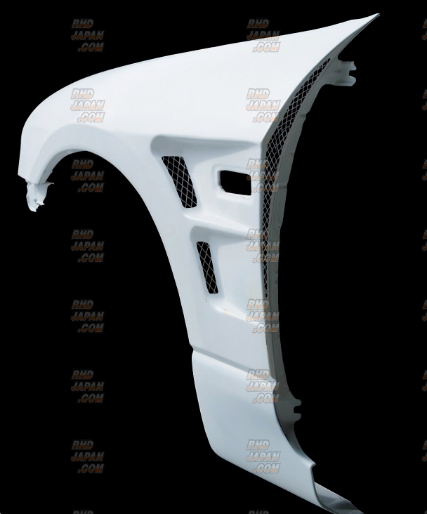 D-Max D1 Spec Wide Fender Set Front - R33 Zenki 2-Door - RHDJapan